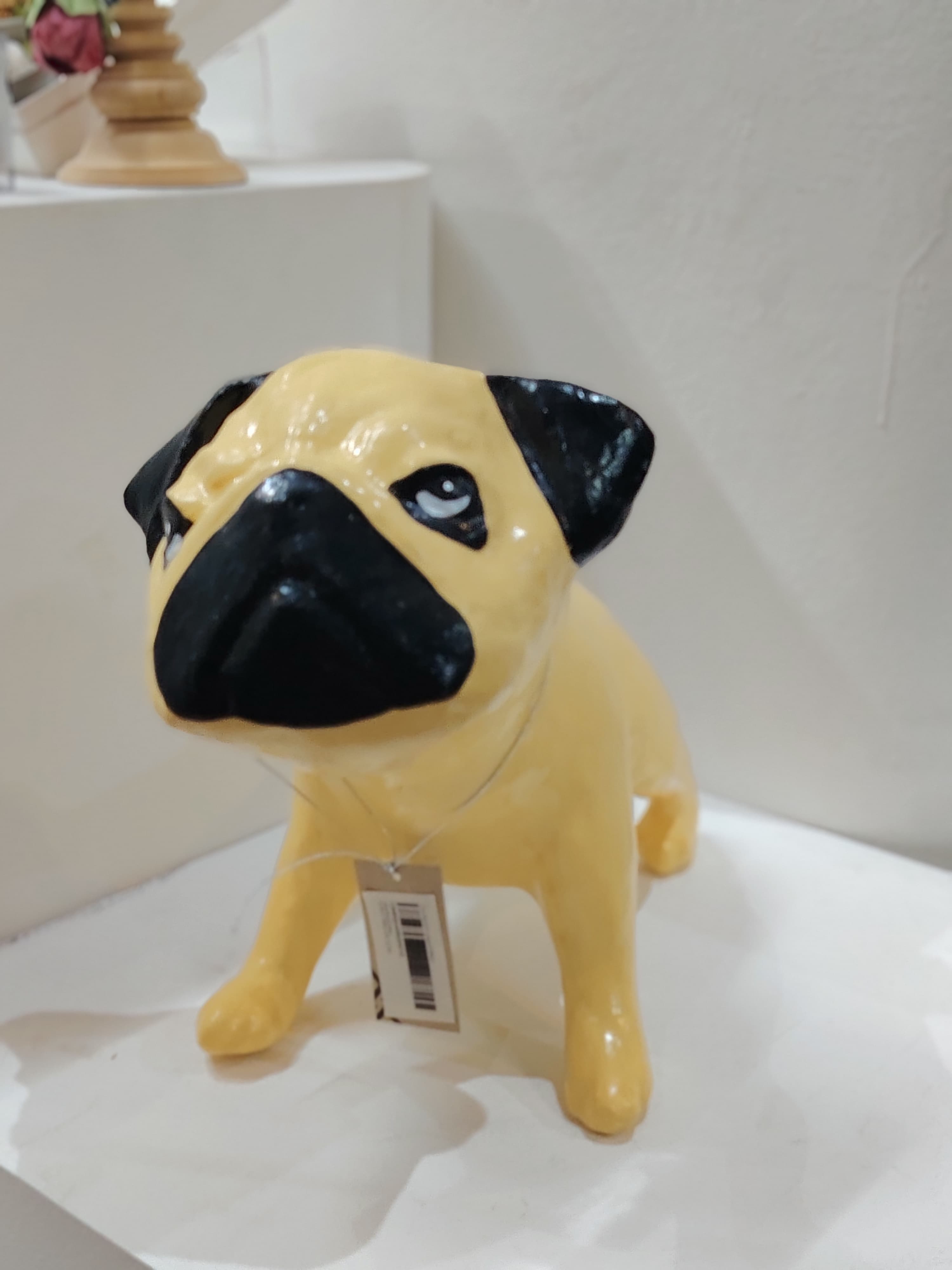 สุนัขพักเซรามิกเคลือบเงา